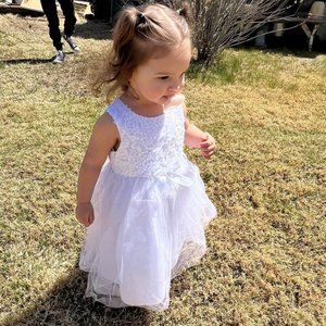 TEVOLIO SLEEVELESS LAYERED DRESS EASTER BALLERINA PRINCESS SIZE 3T